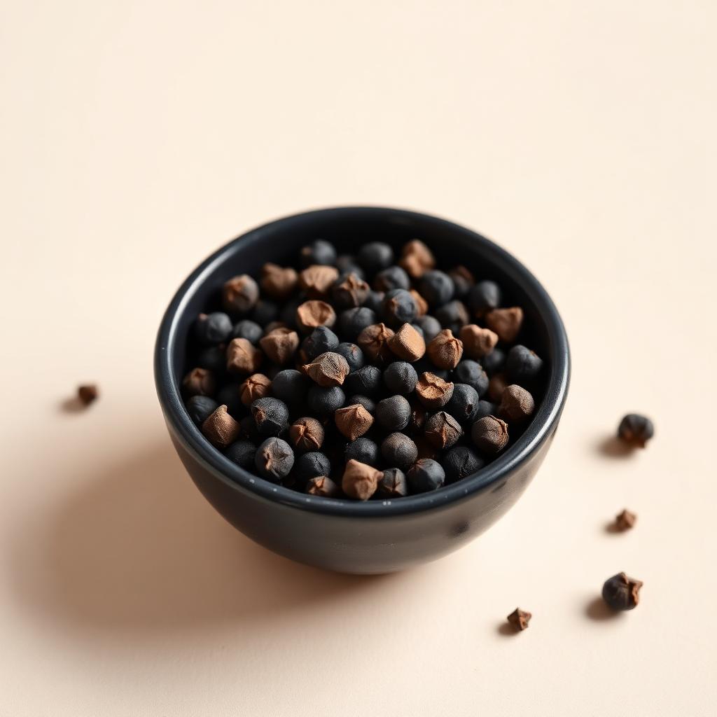 Tellicherry black peppercorns